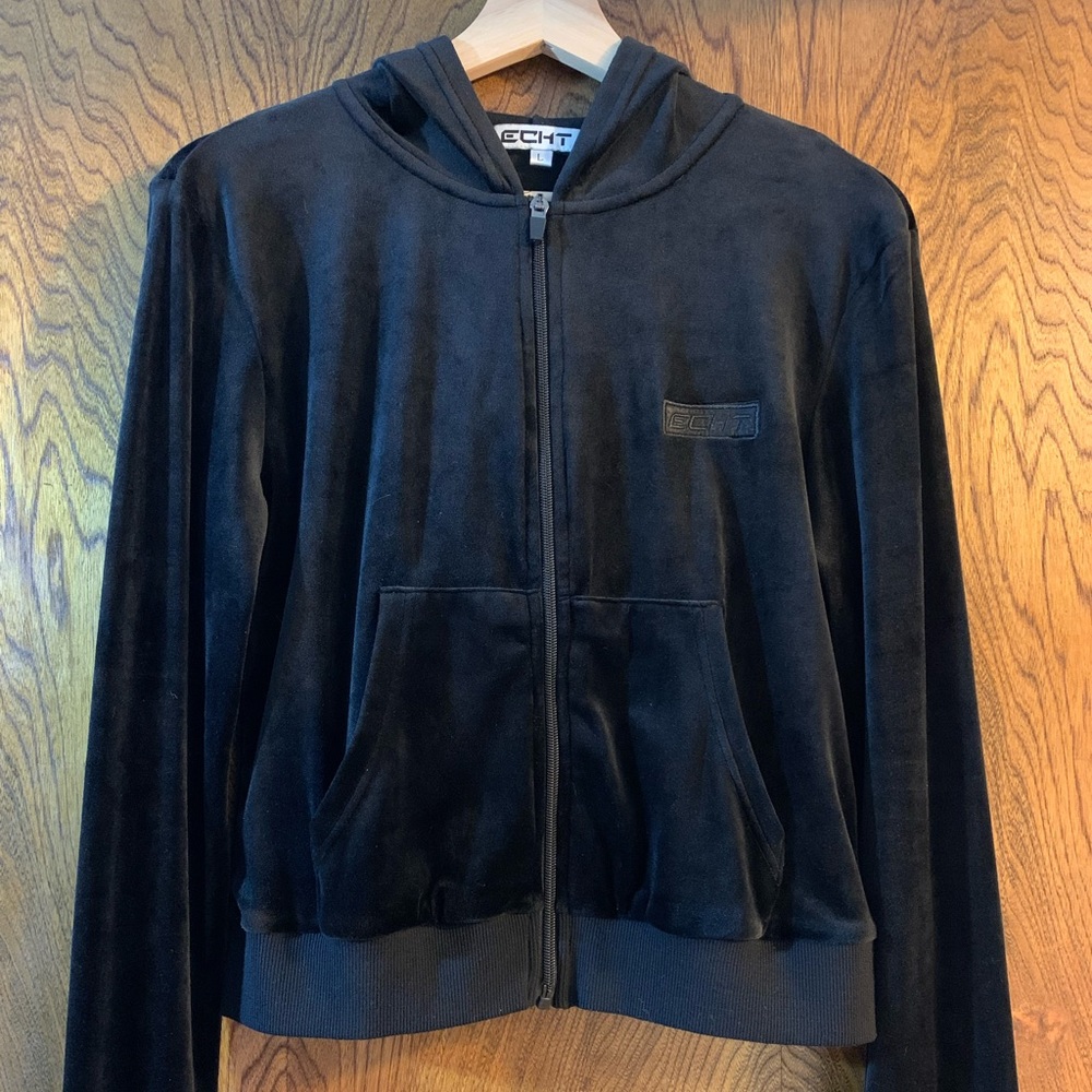 ECHT Crop Zip Up Jacket